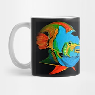 Angel Fish Swimming in the Sea Mug